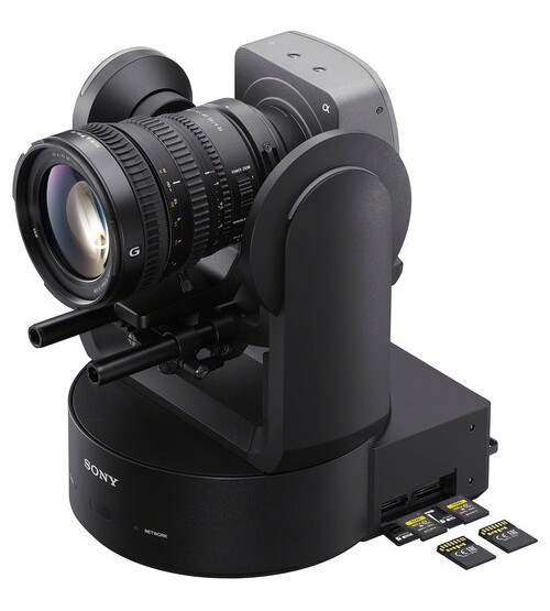 Sony FR7 Cinema Line PTZ Camera Kit with 28-135mm Zoom Lens With Sony Ceiling Bracket